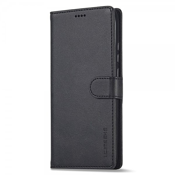 Lc.Imeeke Xiaomi Redmi Note 13 5G Etui med Kortlomme Stativfunktion Sort