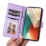 Betopnice Xiaomi Redmi Note 13 5G Etui med aftageligt cover 005 Lilla