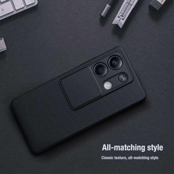 Nillkin Xiaomi Redmi Note 13 5G Cover CamShield Blå