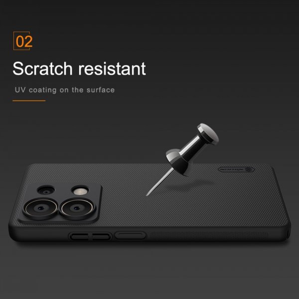 Nillkin Xiaomi Redmi Note 13 5G Cover Super Frosted Shield Rød