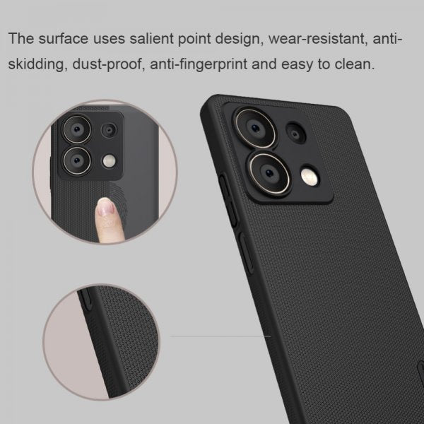 Nillkin Xiaomi Redmi Note 13 5G Cover Super Frosted Shield Rød