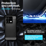 Spigen Xiaomi Redmi Note 13 Pro 5G Cover Rugged Armor Mat Sort