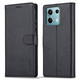 Lc.Imeeke Xiaomi Redmi Note 13 Pro 5G Etui med Kortlomme Standfunktion Sort