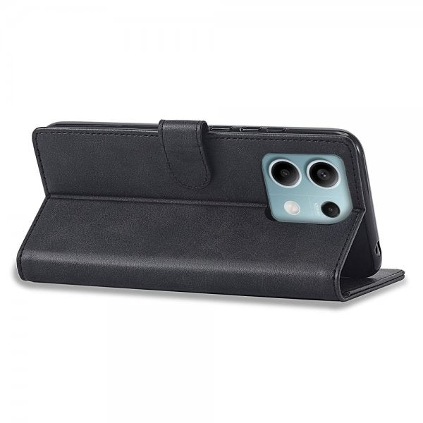 Lc.Imeeke Xiaomi Redmi Note 13 Pro 5G Etui med Kortlomme Standfunktion Sort