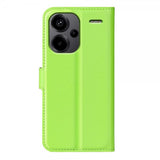 Xiaomi Redmi Note 13 Pro Plus 5G Cover Litchi Grøn