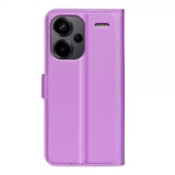 Xiaomi Redmi Note 13 Pro Plus 5G Cover Litchi Lilla