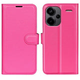 Xiaomi Redmi Note 13 Pro Plus 5G Cover Litchi Magenta