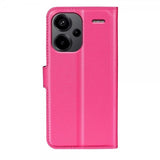 Xiaomi Redmi Note 13 Pro Plus 5G Cover Litchi Magenta