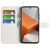 Xiaomi Redmi Note 13 Pro Plus 5G Cover Litchi Hvid
