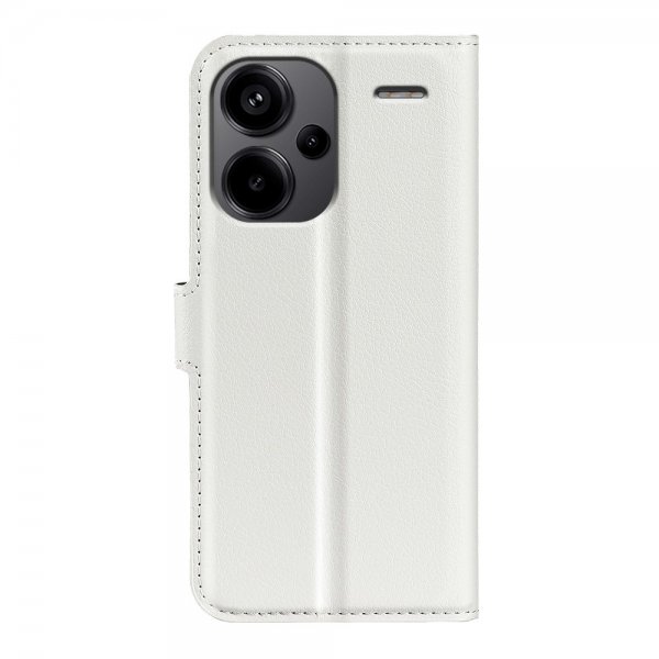 Xiaomi Redmi Note 13 Pro Plus 5G Cover Litchi Hvid
