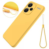 Xiaomi Redmi Note 13 Pro Plus 5G Cover med Rem Silikone Gul