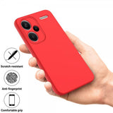 Xiaomi Redmi Note 13 Pro Plus 5G Cover med Rem Silikone Rød