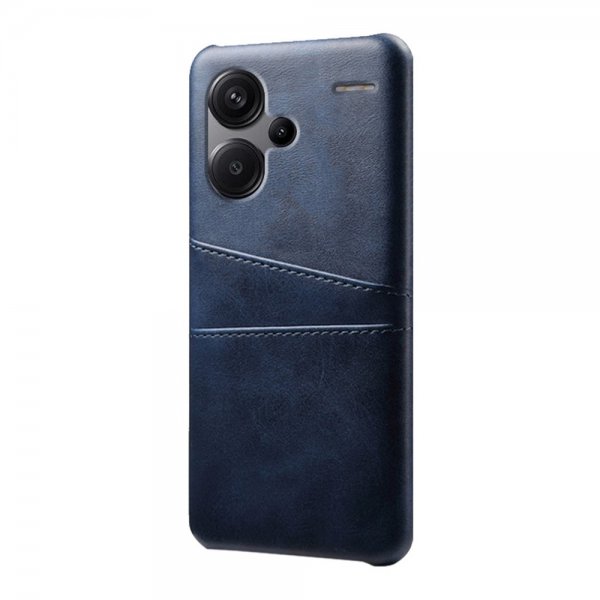 Xiaomi Redmi Note 13 Pro Plus 5G Cover med to Kortlommer Blå