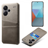 Xiaomi Redmi Note 13 Pro Plus 5G Cover med to kortlommer Grå