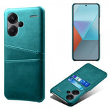 Xiaomi Redmi Note 13 Pro Plus 5G Cover med to Kortlommer Grøn
