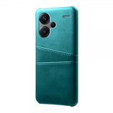 Xiaomi Redmi Note 13 Pro Plus 5G Cover med to Kortlommer Grøn