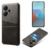 Xiaomi Redmi Note 13 Pro Plus 5G Cover med to Kortlommer Sort