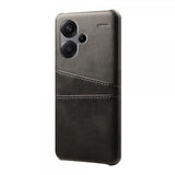 Xiaomi Redmi Note 13 Pro Plus 5G Cover med to Kortlommer Sort