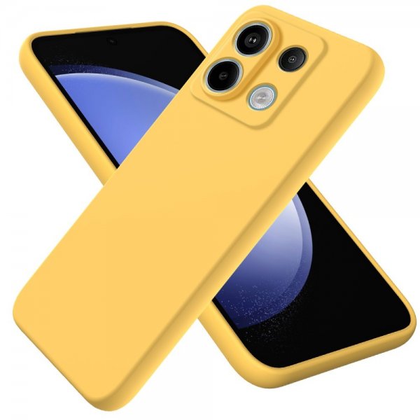 Xiaomi Redmi Note 13 Pro 5G Cover med Rem Silikone Gul