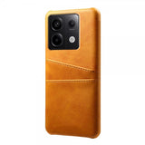 Xiaomi Redmi Note 13 Pro 5G Cover med to Kortlommer Lysebrun