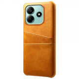 Xiaomi Redmi Note 14 5G Cover med to Kortlommer Lysebrun