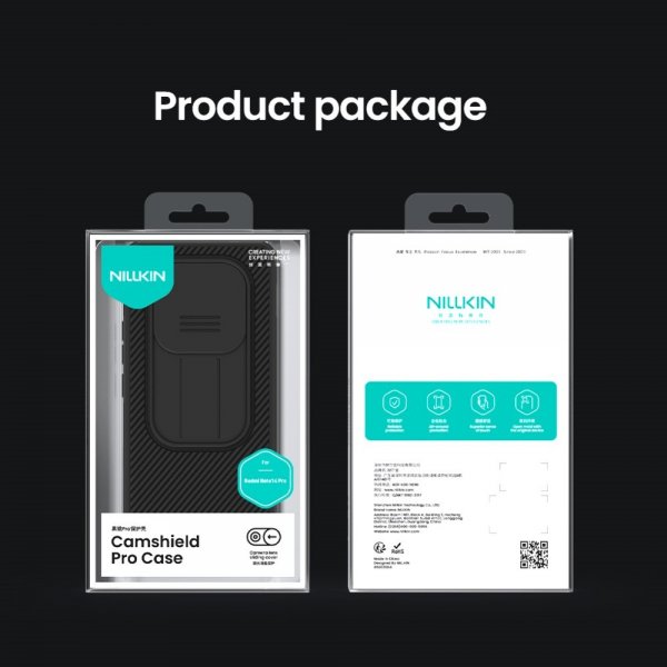 Nillkin Xiaomi Redmi Note 14 Pro 5G Cover CamShield Pro Sort