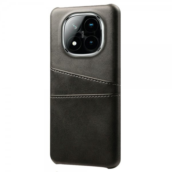 Xiaomi Redmi Note 14 Pro Plus 5G Cover med to Kortlommer Sort