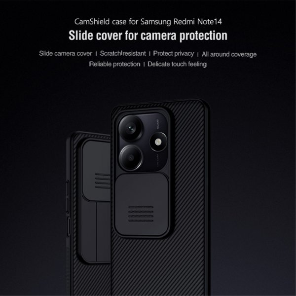 Nillkin Xiaomi Redmi Note 14/Redmi Note 14 5G Cover CamShield Sort