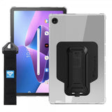 Armor-X Lenovo Tab M10 Plus TB-X606F Cover Hjørnebeskyttelsesetui Håndrem Kickstand X-Mount